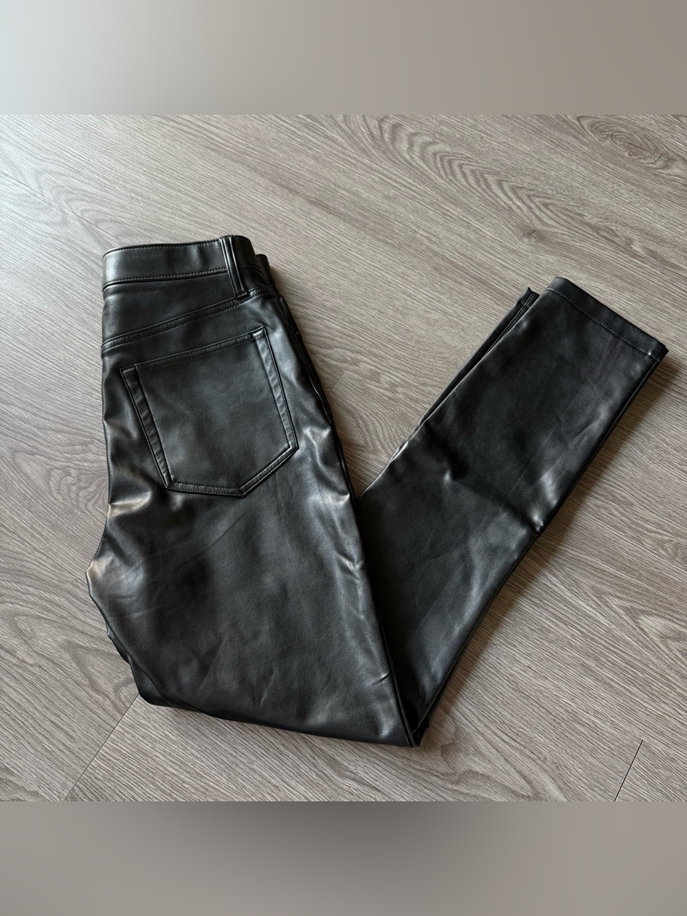 Abercrombie & Fitch skinny leather pants